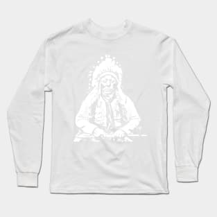 Bear Man-Southern Cheyenne Long Sleeve T-Shirt